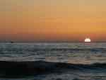 cambria california sunset
